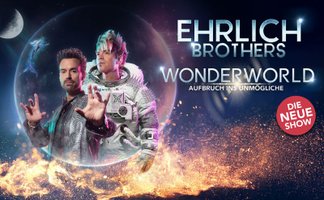 Plakat Wonderworld Tour der Ehrlich Brothers 
