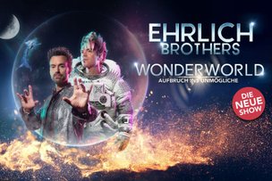 Plakat Wonderworld Tour der Ehrlich Brothers 