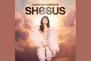 Tourankündigungsplakat von Caroline Kebekus mit SHESUS Titel