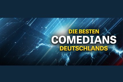 Logo der Veranstaltung bisher ohne Namen der Comedians