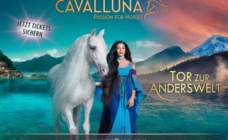 Plakat für die Veranstaltung Cavalluna, Tor zur Anderswelt 2026