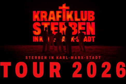 Kraftklub Konzertankündigungsplakat